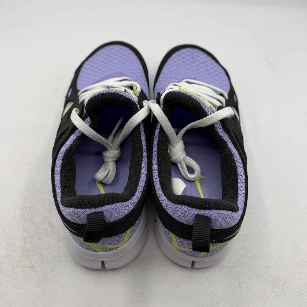 Nike Free Run 2 GS Shoes Size Kids 4.5 Y Womens 6 Purple Pulse Light Lemon Twist